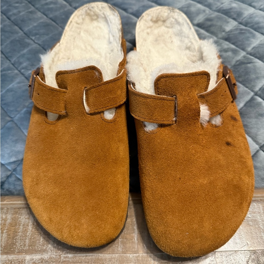BIRKENSTOCK Sherling, Boston clog Women 11 /EU 42